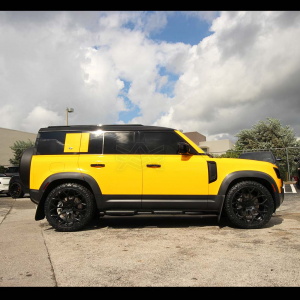 Land Rover Defender Avorza Av Yellow M Gloss Sunflower Wrap Alex Vega